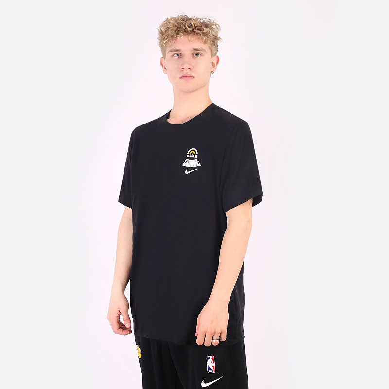мужская черная футболка Nike LeBron Dri-FIT Basketball T-Shirt DR7647-010 - цена, описание, фото 3